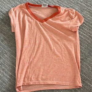 Orange / Coral V-neck firehouse T-Shirt !